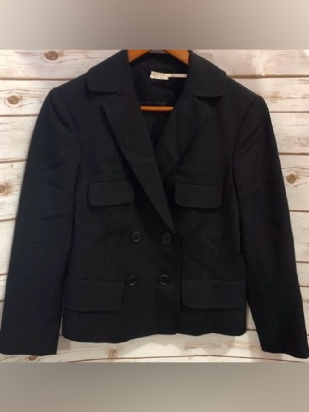 Leon Max Limited Edition Black Double-Breasted Jacket